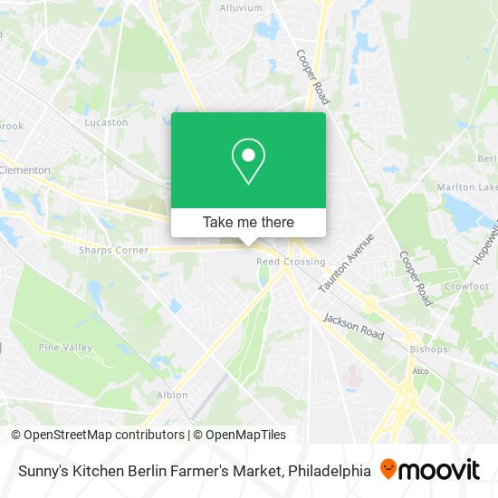 Sunny's Kitchen Berlin Farmer's Market map