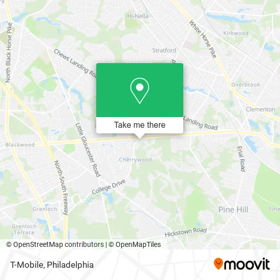 T-Mobile map