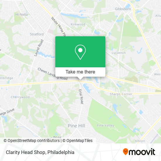 Clarity Head Shop map