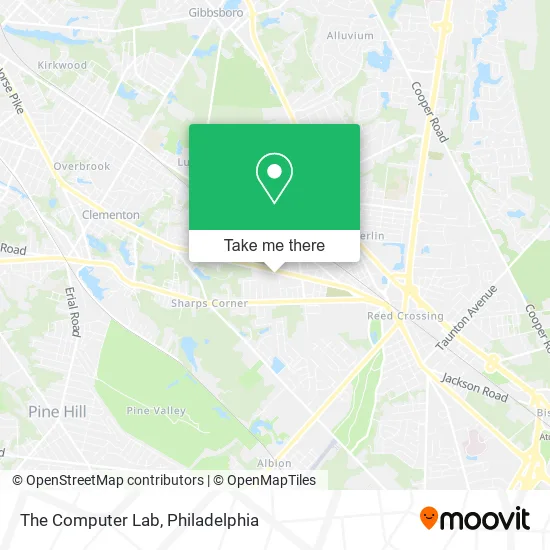 The Computer Lab map