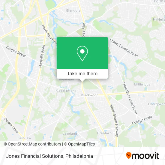 Jones Financial Solutions map