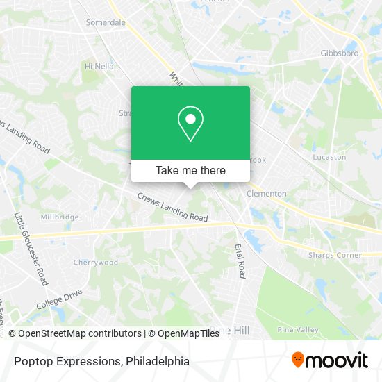 Mapa de Poptop Expressions