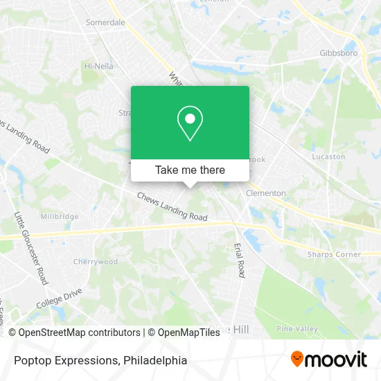 Poptop Expressions map