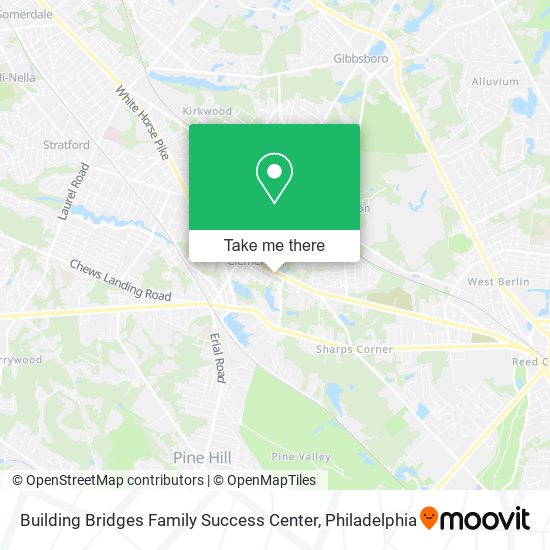 Building Bridges Family Success Center map