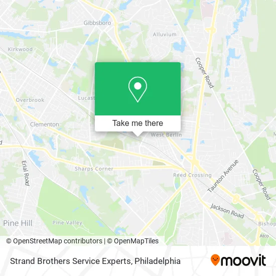 Strand Brothers Service Experts map