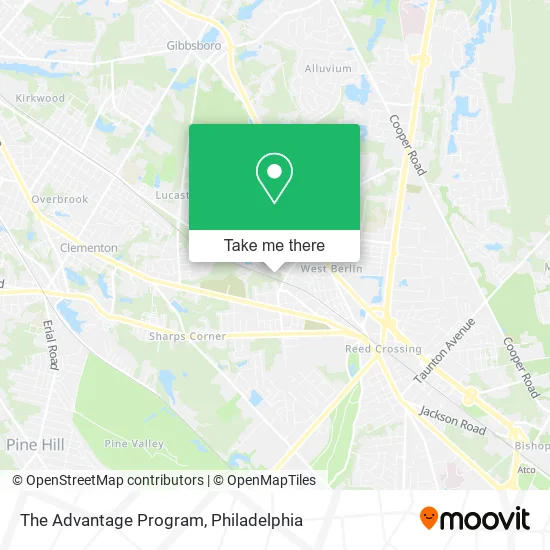 The Advantage Program map