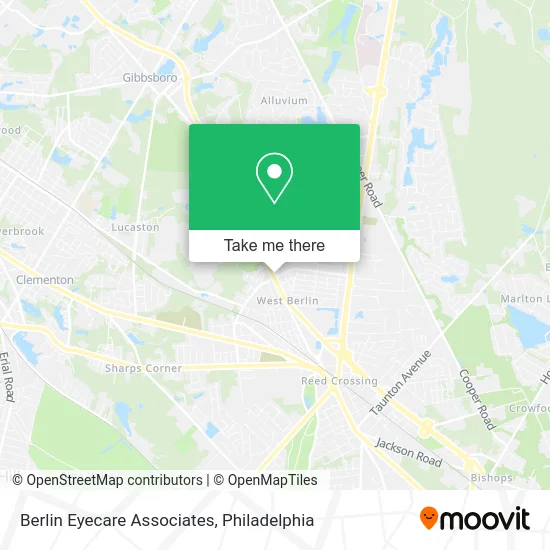 Berlin Eyecare Associates map