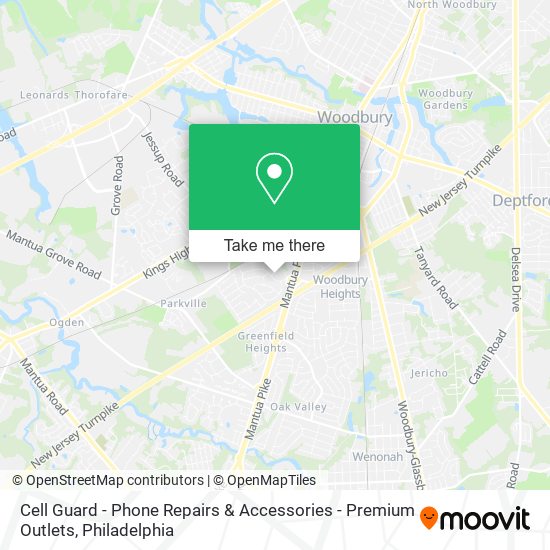 Cell Guard - Phone Repairs & Accessories - Premium Outlets map