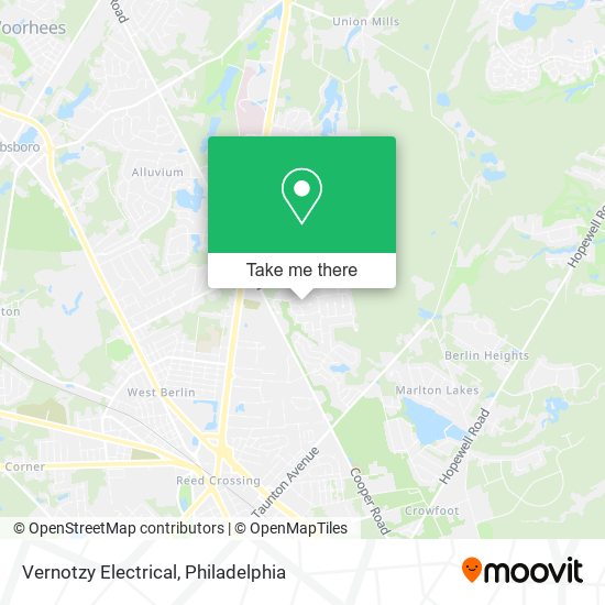 Mapa de Vernotzy Electrical