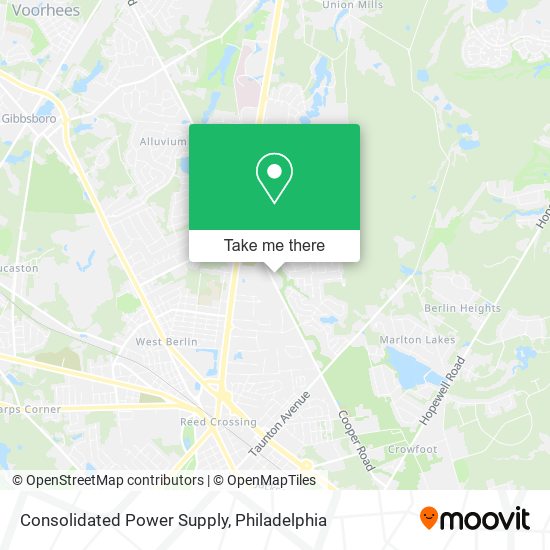 Mapa de Consolidated Power Supply