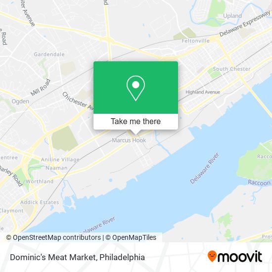 Dominic's Meat Market map