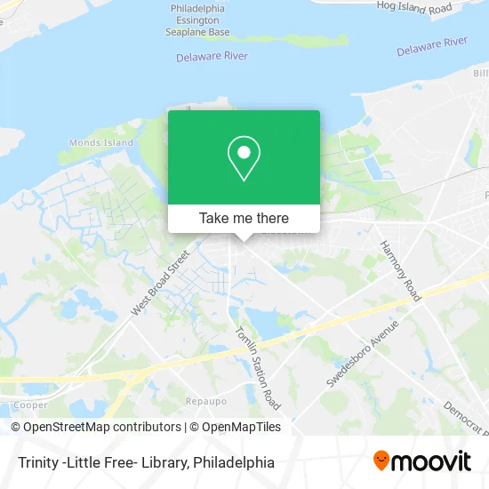 Trinity -Little Free- Library map