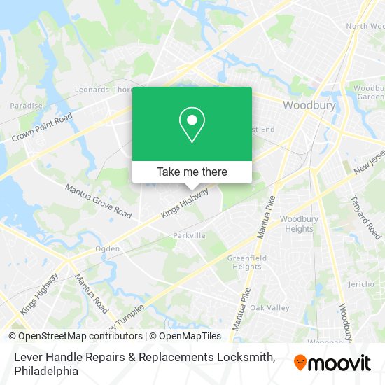 Mapa de Lever Handle Repairs & Replacements Locksmith