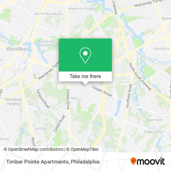 Timber Pointe Apartments map