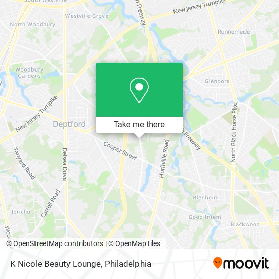 K Nicole Beauty Lounge map