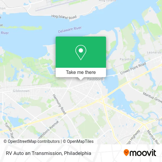 RV Auto an Transmission map