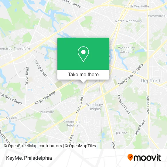 KeyMe map