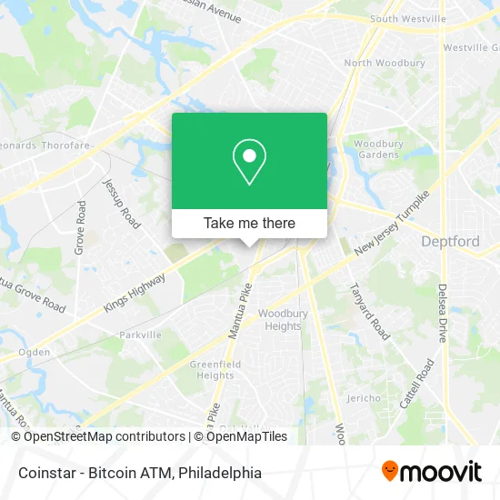 Coinstar - Bitcoin ATM map