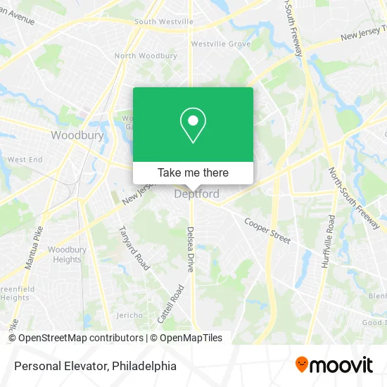 Personal Elevator map