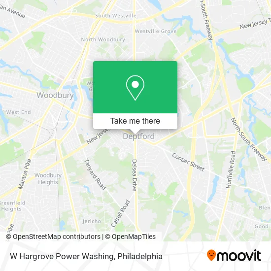 W Hargrove Power Washing map