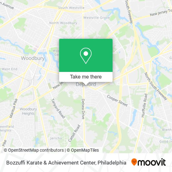Bozzuffi Karate & Achievement Center map