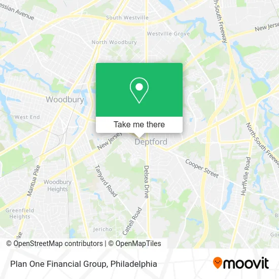 Plan One Financial Group map