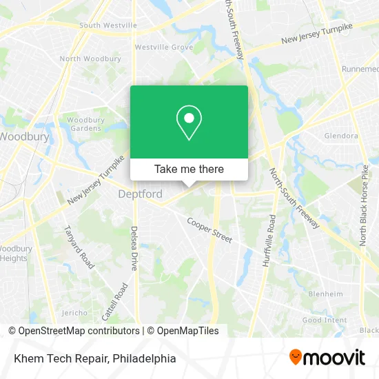 Khem Tech Repair map
