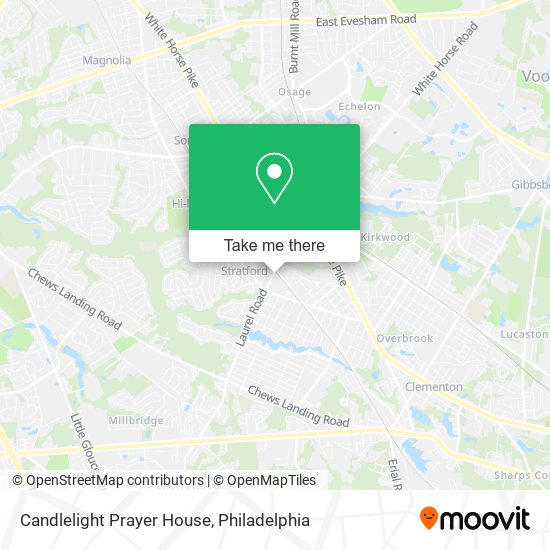 Candlelight Prayer House map