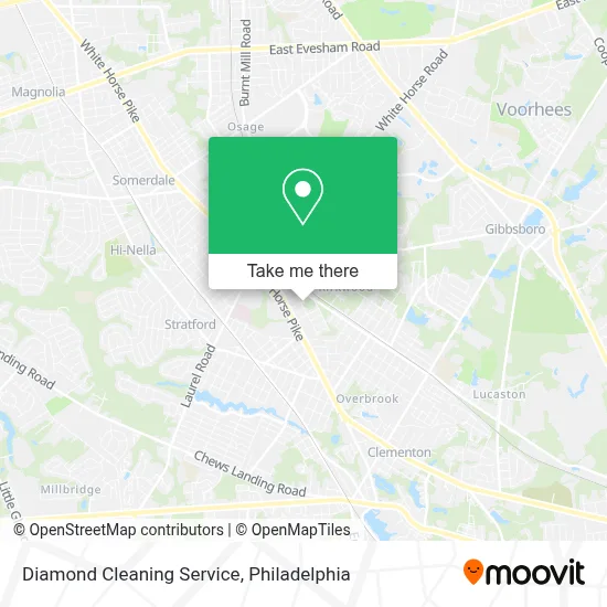 Diamond Cleaning Service map