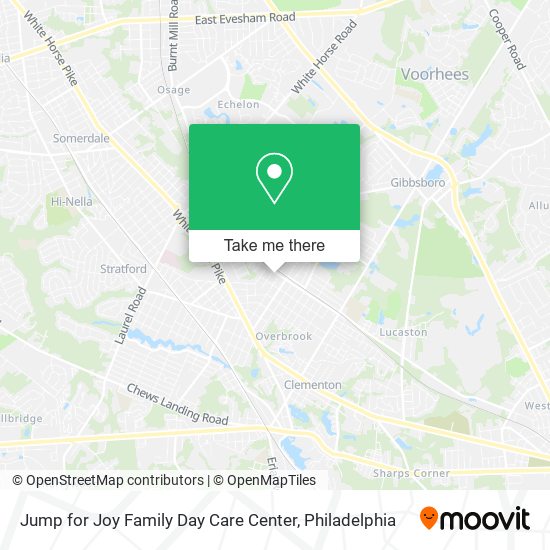 Jump for Joy Family Day Care Center map