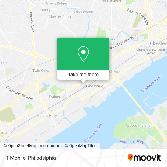 T-Mobile map