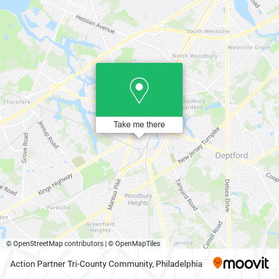 Action Partner Tri-County Community map