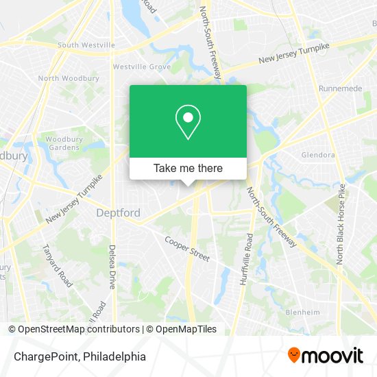 ChargePoint map