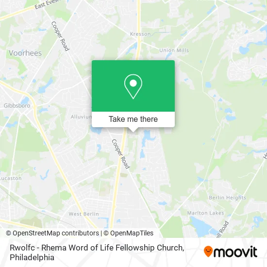 Rwolfc - Rhema Word of Life Fellowship Church map