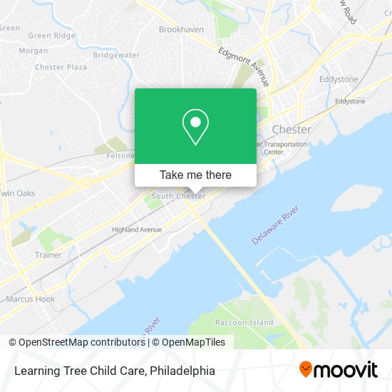 Learning Tree Child Care map