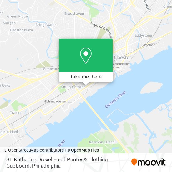 St. Katharine Drexel Food Pantry & Clothing Cupboard map