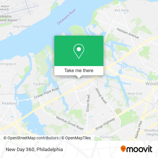 New Day 360 map