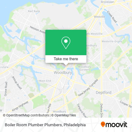 Mapa de Boiler Room Plumber Plumbers