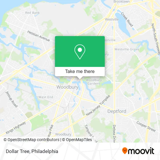 Mapa de Dollar Tree