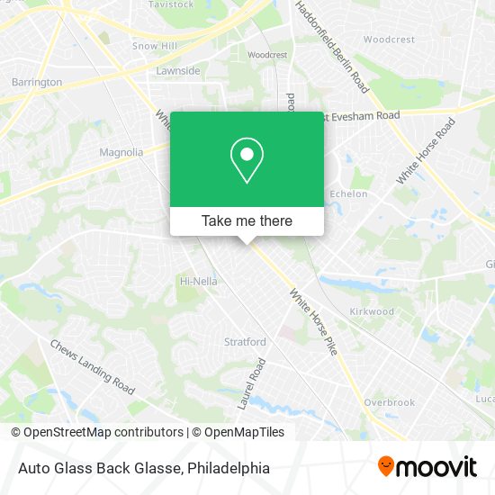 Auto Glass Back Glasse map