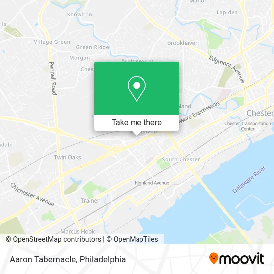 Aaron Tabernacle map