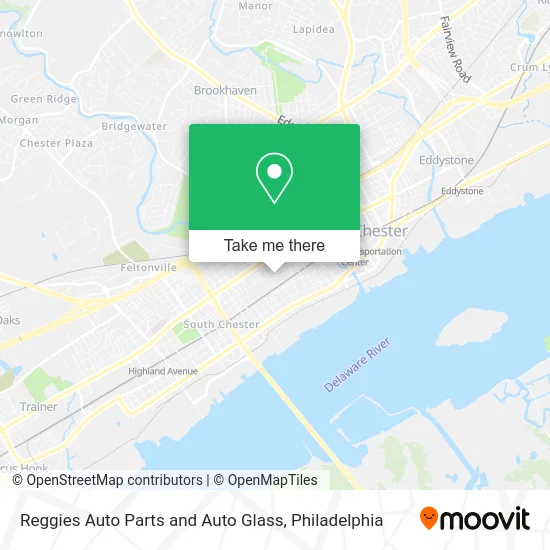 Reggies Auto Parts and Auto Glass map