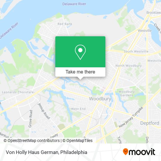 Mapa de Von Holly Haus German