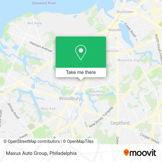 Maxus Auto Group map