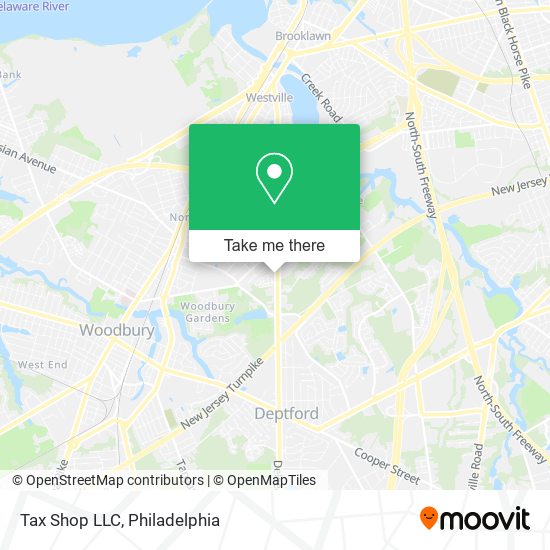 Mapa de Tax Shop LLC