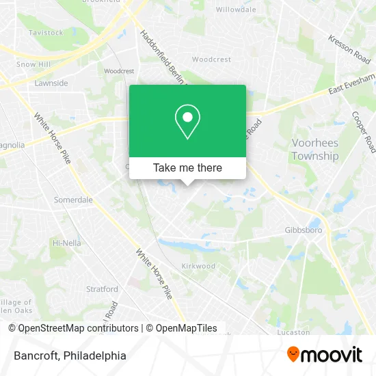 Bancroft map