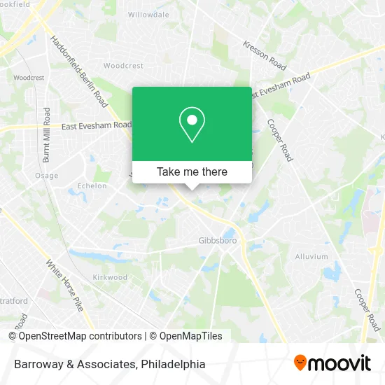 Barroway & Associates map