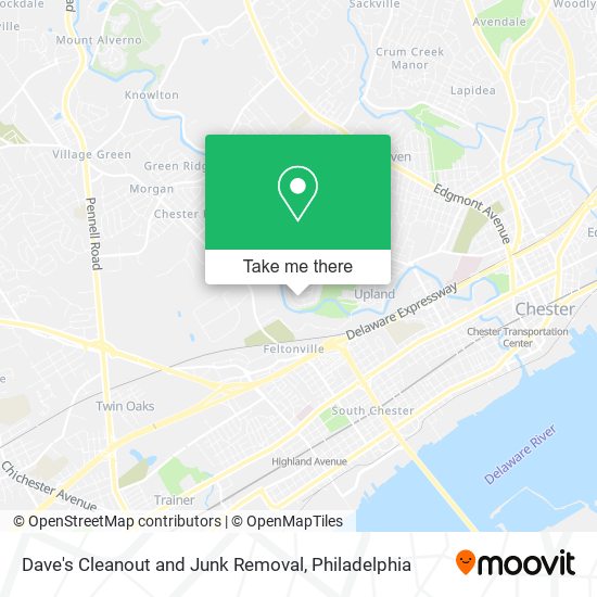 Dave's Cleanout and Junk Removal map