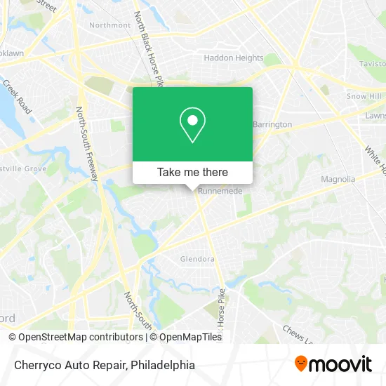 Cherryco Auto Repair map