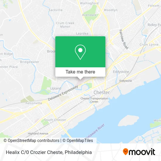 Healix C/0 Crozier Cheste map